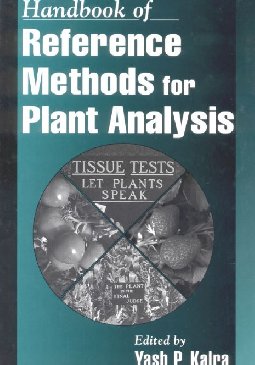 Handbook of reference methods for plant analysis