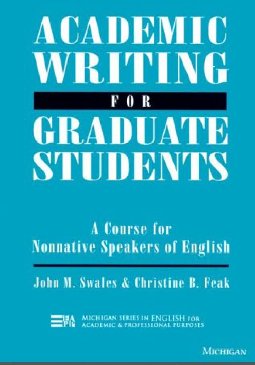 Academic Writing For Graduate Students